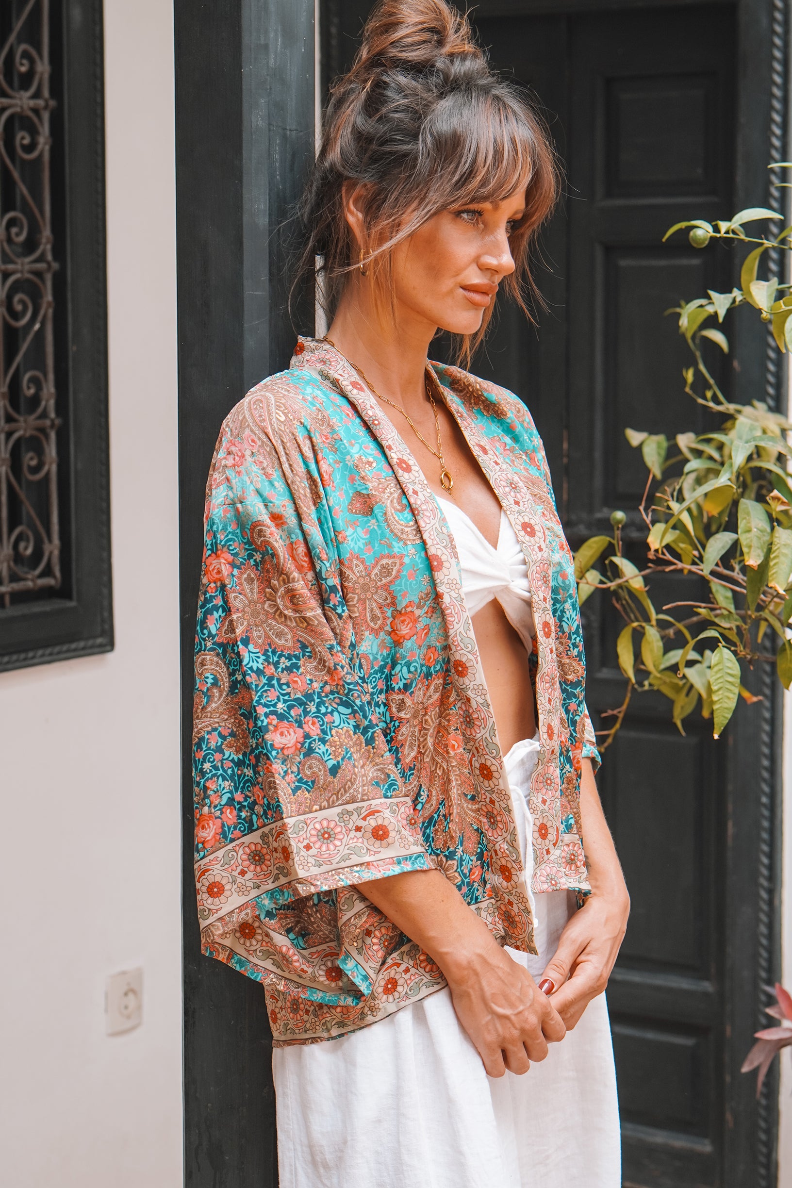 Mouka Silk Kimono Jacket Lost Lover Boutique